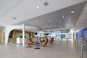 Cradle to Cradle® Silver-gecertificeerd Armstrong plafond voor hoofdkantoor Bluewater